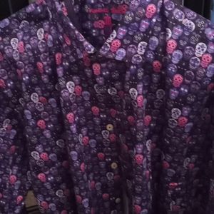 Mens long sleeve button up shirt